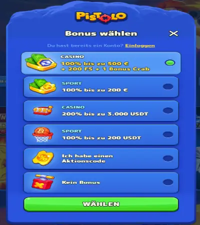 Pistolo Registration